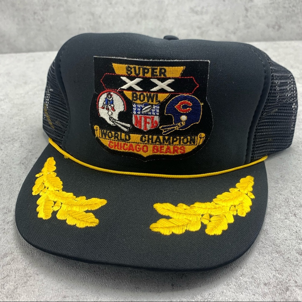 Vintage NFL Super Bowl XX Snapback Hat